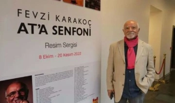 Ressam Fevzi Karakoç'un At'a Senfoni sergisi Zeytinburnu'nda