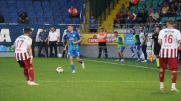 Rizespor sahasında Sivasspor ile 1-1 berabere kaldı