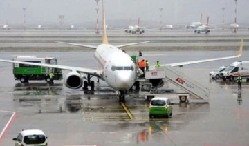 Sabiha Gökçen Havalimanı'nda uçuşlar durduruldu