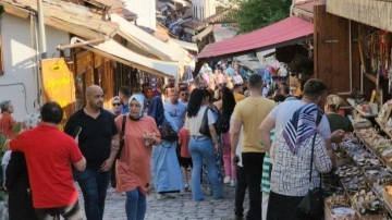 Safranbolu bayram tatilinde binlerce turisti ağırladı