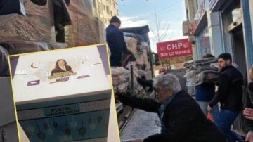 Safranbolu'da yardım kolisi oyunu! Depremzedeler için topladılar, seçim için dağıtıyorlar