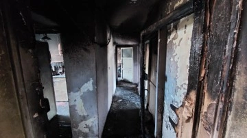 Samsun'da yangında 1 kişi hastanelik oldu