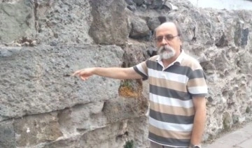 Samsun'daki tarihi kalenin üstü kumla kapatıldı
