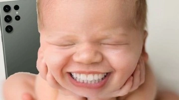 Samsung'un Fotoğraf Yapay Zekası Bebeğe Diş Ekledi