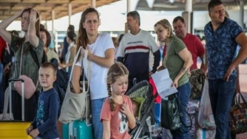 Savaşa rağmen 134 bin Ukraynalı Antalya'ya tatile geldi
