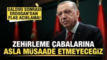 Silahlı saldırı sonrası Cumhurbaşkanı Erdoğan'dan ilk açıklama!