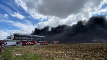 Silivri'de yangın: Otlardan sıçrayan alevler fabrikayı sardı, bir kişi gözaltında