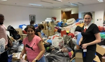 Singapurlular, Türk Büyükelçiliğini yardım yağmuruna tuttu