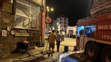 Sinop'ta iş yerinde çıkan yangın söndürüldü