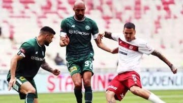 Sivasspor sahasında Konyaspor'u 1-0 mağlup etti