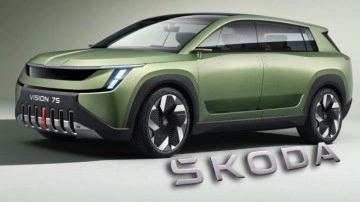 Skoda, Yeni Logosu ve Elektrikli SUV’u Vision 7S’i Tanıttı