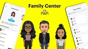 Snapchat'te Aileler Çocukların Kimle Konuştuğunu Görebilecek