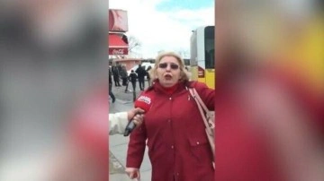 Sokak röportajında Cumhurbaşkanı Erdoğan'a hakaret eden kadına "ev hapsi"