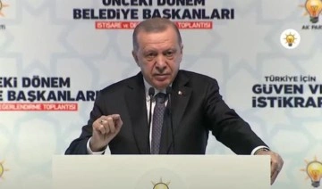 Son Dakika: AKP'li Cumhurbaşkanı Erdoğan, belediye başkanları toplantısında konuşuyor