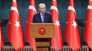 Son Dakika: Cumhurbaşkanı Erdoğan, Kabine Toplantısı'nın ardından açıklamalarda bulunuyor