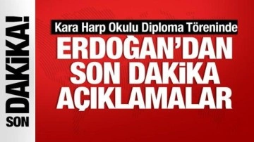 Son Dakika: Cumhurbaşkanı Erdoğan'dan önemli açıklamalar!