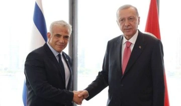 Son Dakika: Erdoğan, İsrail Başbakanı Lapid ile bir araya geldi