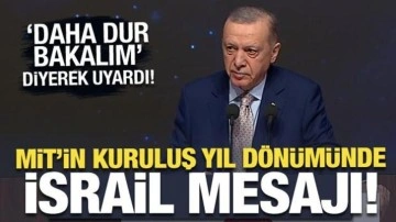 Son Dakika.... Erdoğan'dan İsrail'e çok net uyarı: Türkiye'yi tanıyacaksınız!