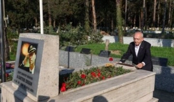 Son dakika... Gaffar Okkan'ın mezarını ziyaret eden Kılıçdaroğlu'ndan mesaj