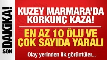 Son dakika haberi: Kuzey Marmara'da büyük kaza: Çok sayıda ölü ve yaralı