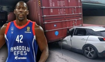 Son dakika... İstanbul'da feci kaza: Anadolu Efes oyuncusu Bryant Dunston hastaneye kaldırıldı