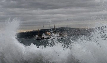 Son Dakika: İstanbul'da vapur seferlerine lodos engeli