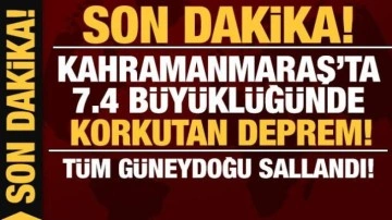 Son dakika: Kahramanmaraş, Diyarbakır Kayseri, Malatya, Ankara, Gaziantep'te deprem!