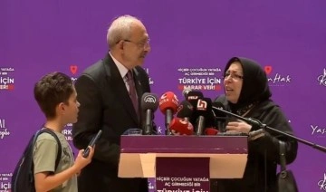 Son dakika... Kemal Kılıçdaroğlu konuşurken seslendi: Kürsüye çıkan yurttaş feryat etti!