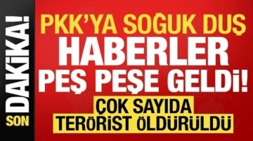 Son dakika: PKK'ya iki bölgede peş peşe darbeler! Çok sayıda terörist öldürüldü