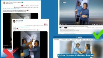Sosyal medyada çirkin operasyon! 'Hemşireler yaşlı hastaya saldırdı' iddiası yalanlandı