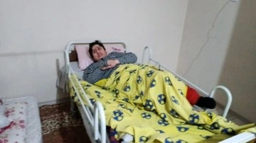 Sosyal medyadan çağrı yapan felçli kadına hasta yatağı hediye edildi