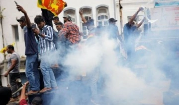 Sri Lanka'da protestocular, devlet başkanlığı yerleşkesine girdi