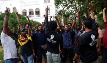 Sri Lankalılar Cumhurbaşkanı Rajapaksa'nın istifasını kutladı