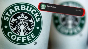 Starbucks, Müşterilerine Gizemli Bir Bildirim Gönderdi