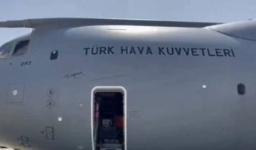 Sudan'dan askeri uçakla tahliye edilen 101 kişi Türkiye'ye geldi