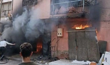 Sünger atölyesinde 'yangın' paniği: 1 saatte söndürüldü