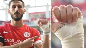 Süper Lig maçında skandal hareket: Antalyasporlu futbolcu İsrail katliamına destek çıktı!