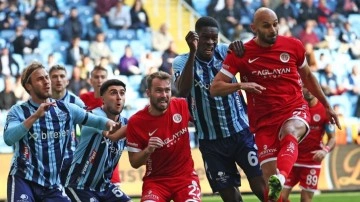 Süper Lig'de Adana Demirspor, Antalyaspor'u ağırlıyor! İlk dakikada gol geldi!