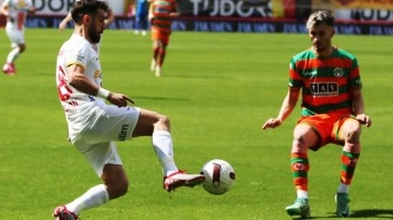 Süper Lig'de Alanyaspor, Kayserispor'u ağırlıyor