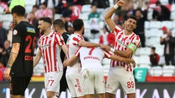 Süper Lig'de Antalyaspor, Fatih Karagümrük'ü ağırladı