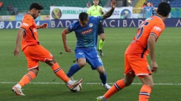 Süper Lig'de Çaykur Rizespor, Başakşehir'i ağırlıyor