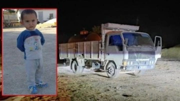 Süt toplanan kamyoneti çarpmıştı: 2 yaşındaki Osman, toprağa verildi