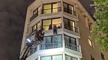 Taksim'de korkunç olay! Otelin demir korkuluklarına bağladığı iple intihar etti