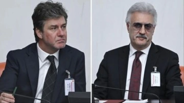 Tan Sağtürk ve Tamer Karadağlı Meclis'te bütçe görüşmelerini izledi