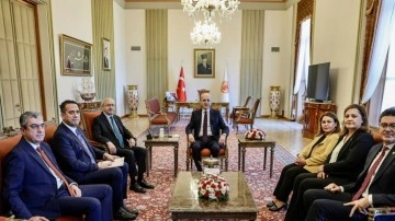 TBMM Başkanı Numan Kurtulmuş, CHP Genel Başkanı Kılıçdaroğlu'nu kabul etti