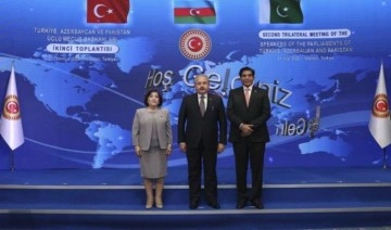 TBMM Başkanı Şentop, Azerbaycan ve Pakistan Meclis Başkanları bir araya geldi