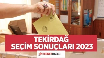 Tekirdağ seçim sonuçları 2013 son durum kim önde? Çerkezköy, Çorlu, Ergene seçim sonuçları