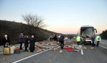 Tekirdağ'da feci kaza: 1 ölü, 2 yaralı