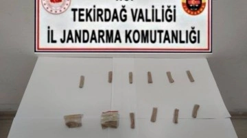 Tekirdağ'da uyuşturucuya geçit yok: 9 kişi yakalandı
