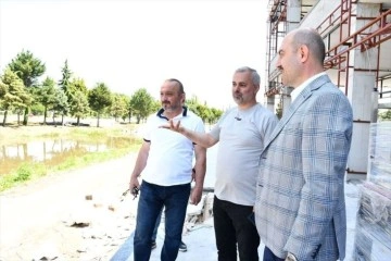 Terme Belediye Başkanı Ali Kılıç, Yaşam Merkezi çalışmalarının tamamlanmak üzere olduğunu bildirdi